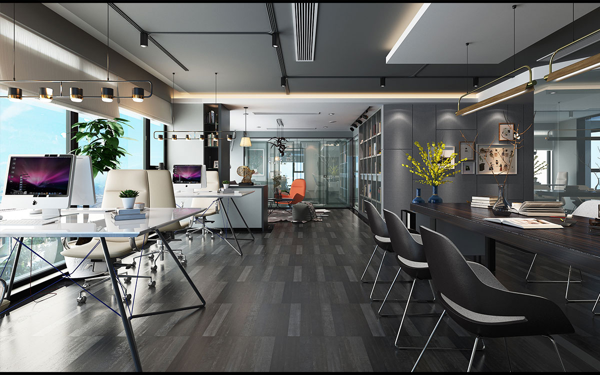 210平米新郑办公室装修设计效果图