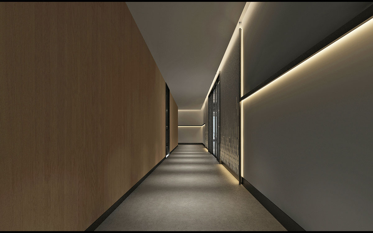 420平米新郑企业办公室设计效果图