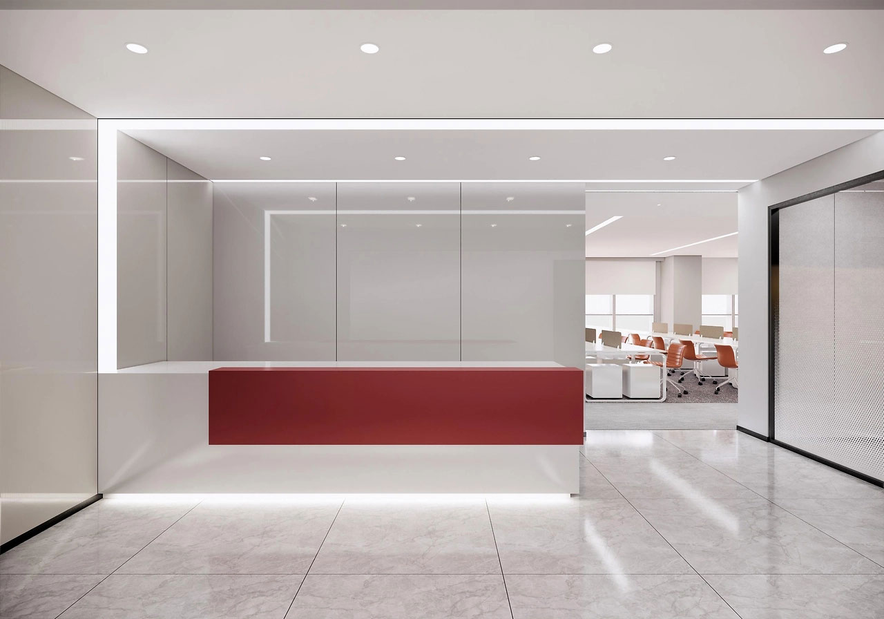 251平米新郑办公室装修效果图