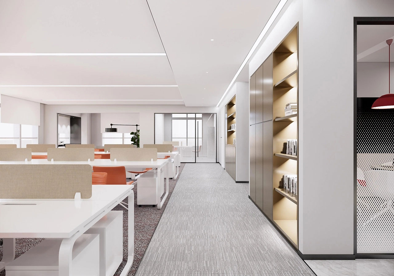 251平米新郑办公室装修效果图