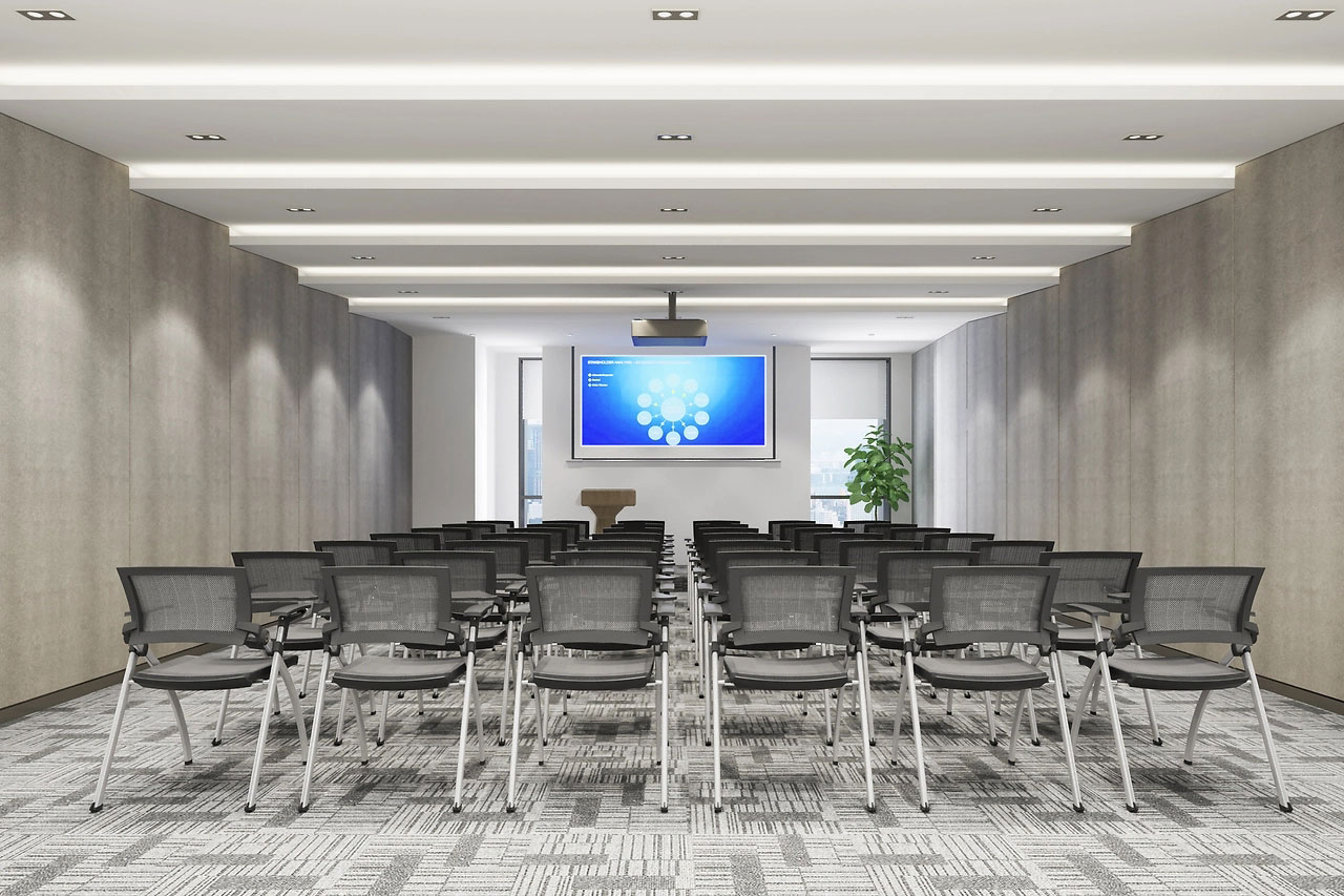 370平米新郑厂房办公室装修效果图