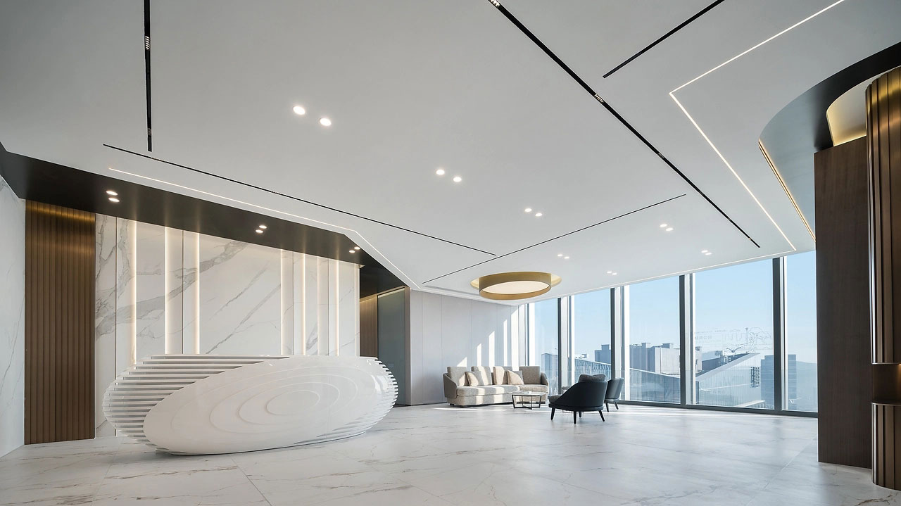 810平米新郑办公室装修设计效果图