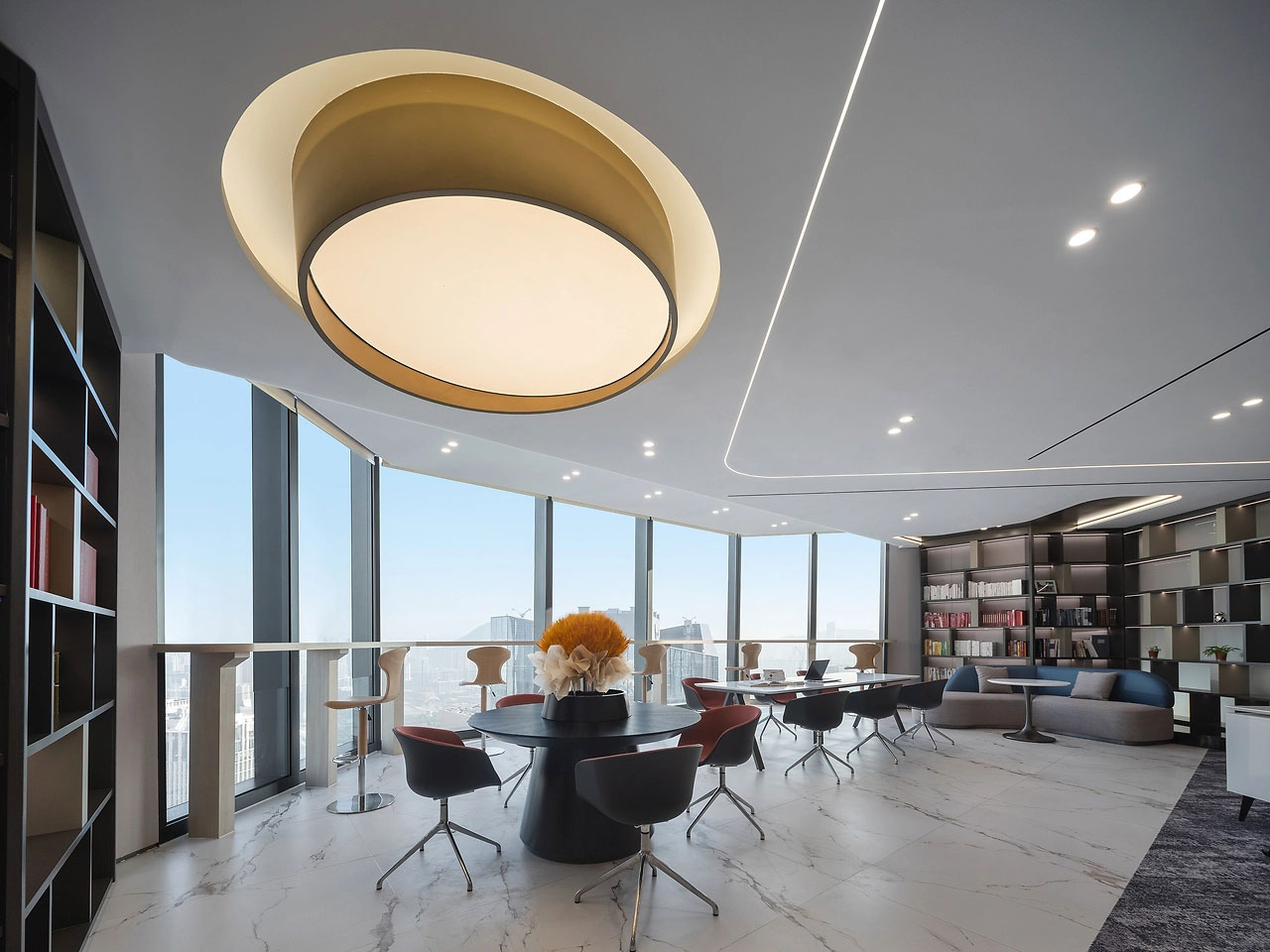 810平米新郑办公室装修设计效果图