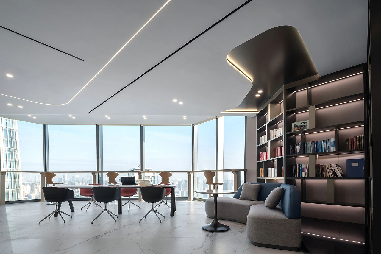 810平米新郑办公室装修设计效果图