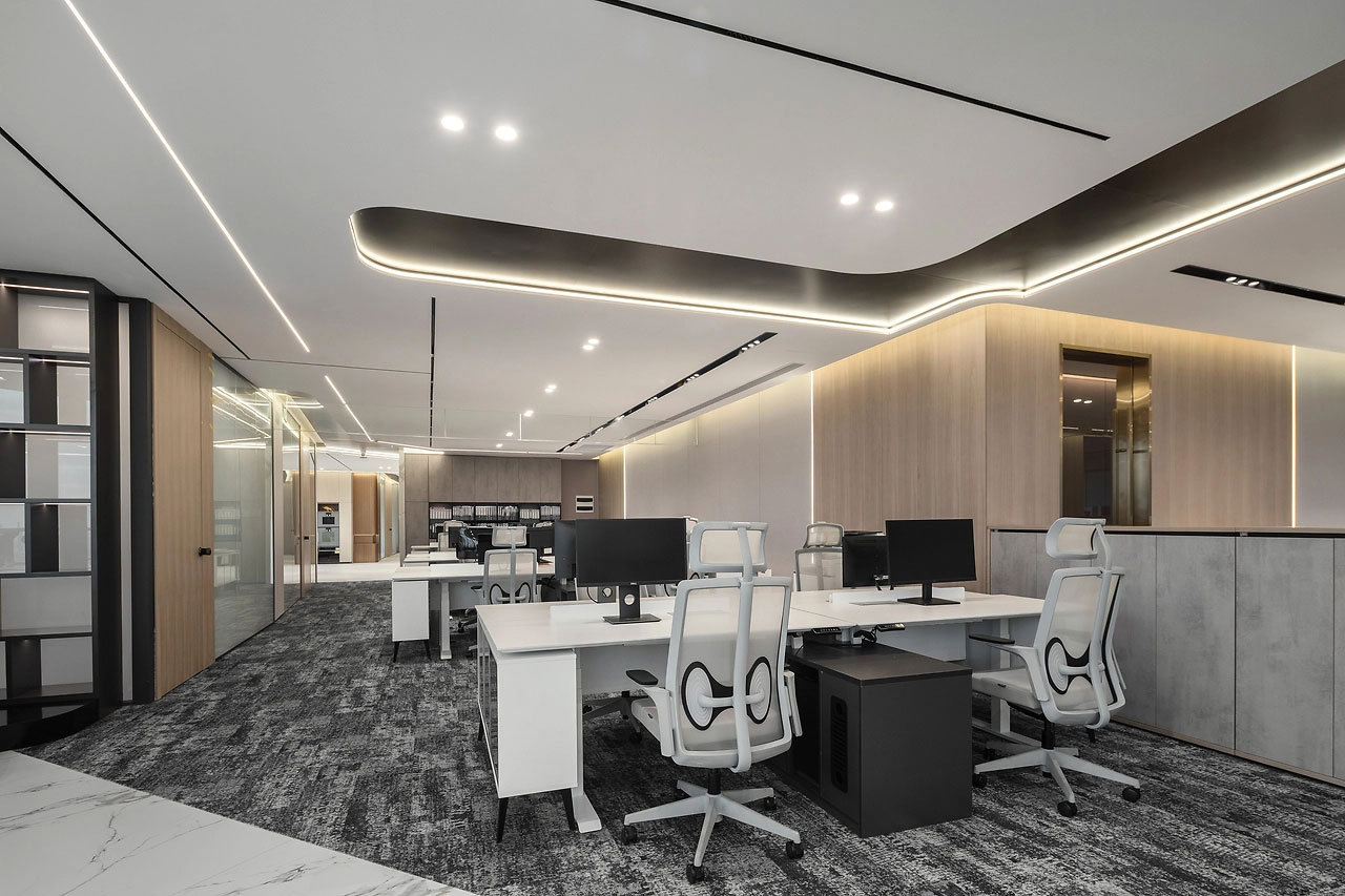810平米新郑办公室装修设计效果图