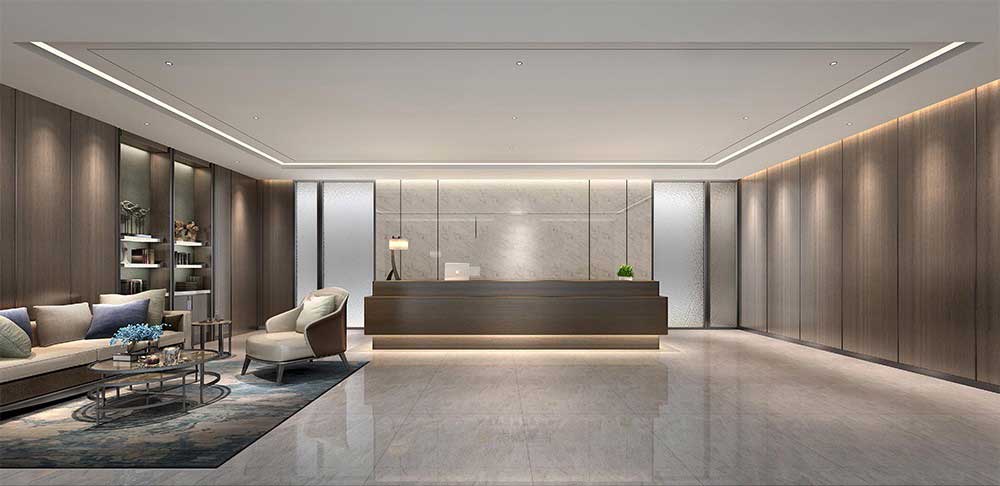 760平米新郑办公室装修设计效果图