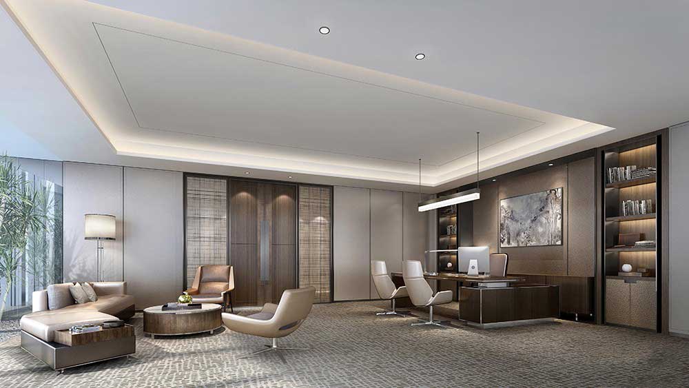 760平米新郑办公室装修设计效果图