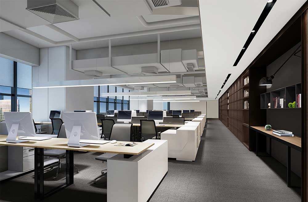 760平米新郑办公室装修设计效果图