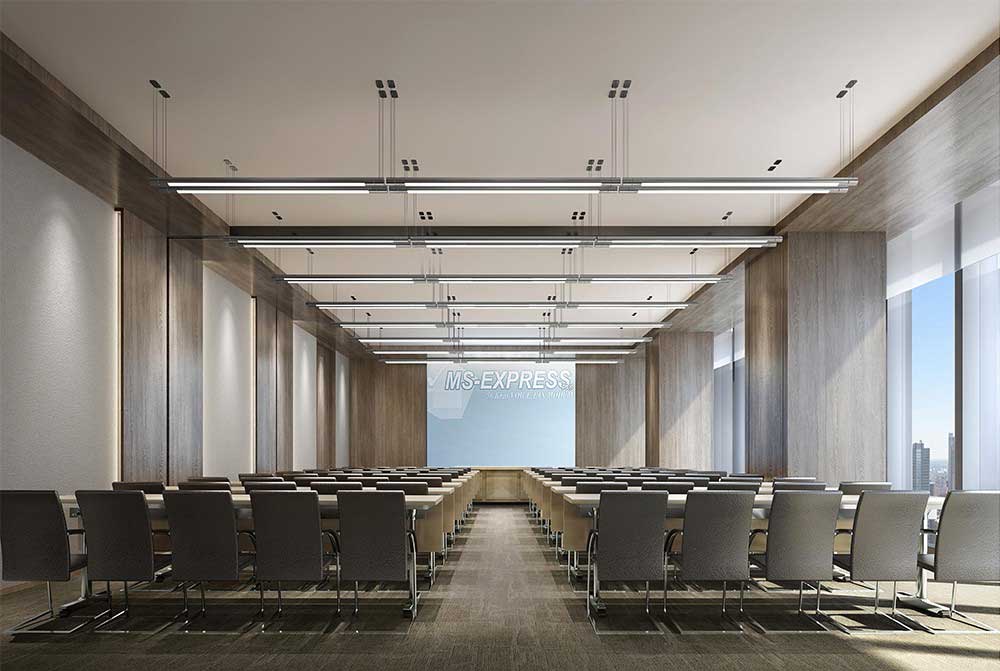 760平米新郑办公室装修设计效果图