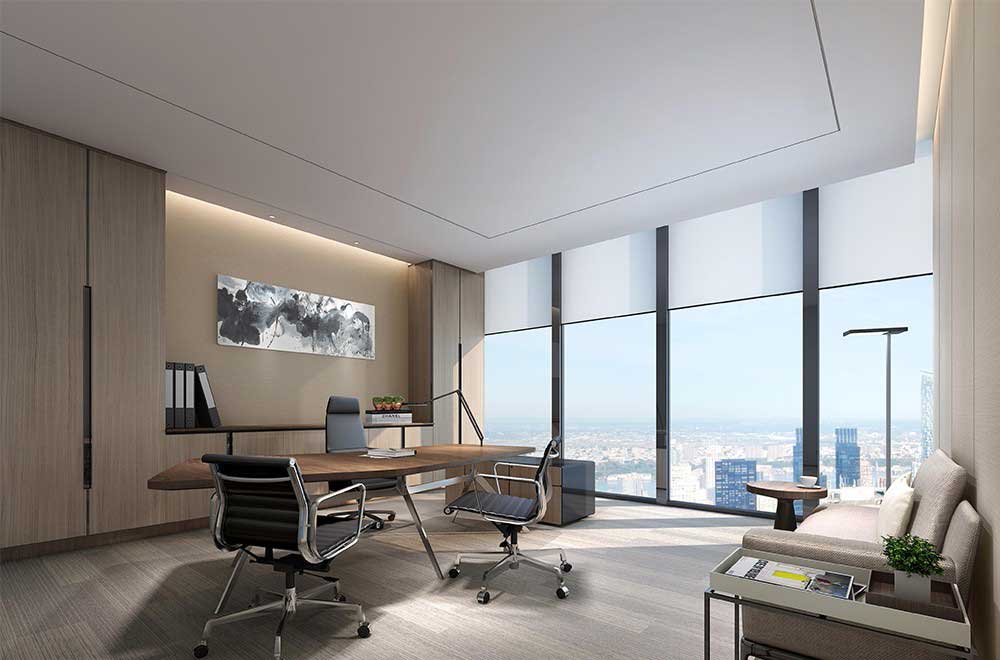 760平米新郑办公室装修设计效果图