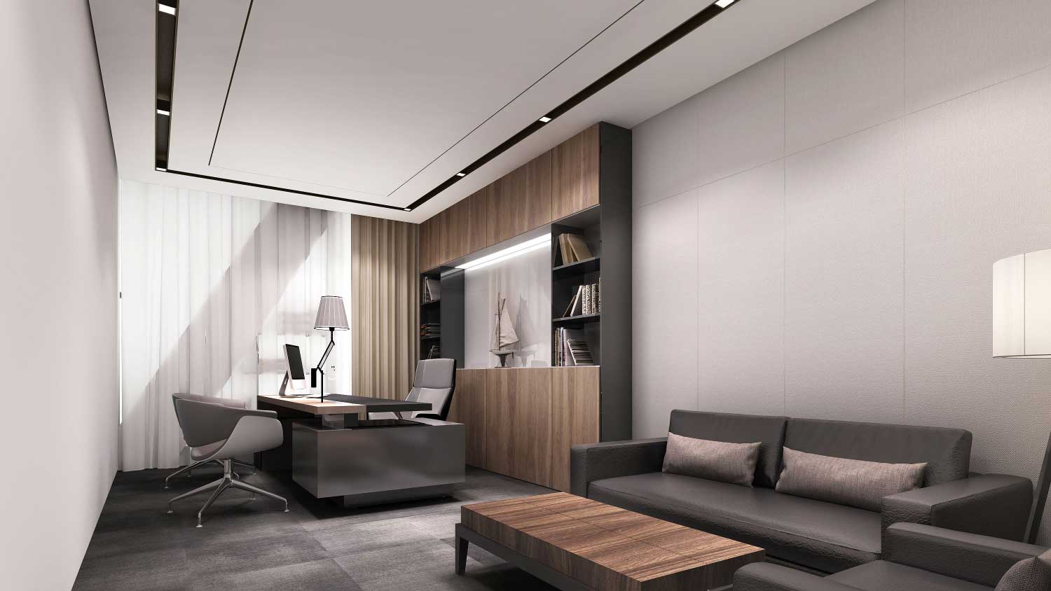 400平米新郑办公室装修设计效果图