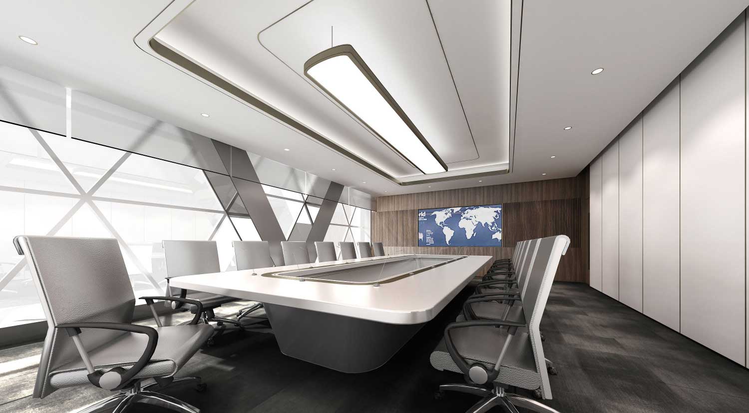 400平米新郑办公室装修设计效果图