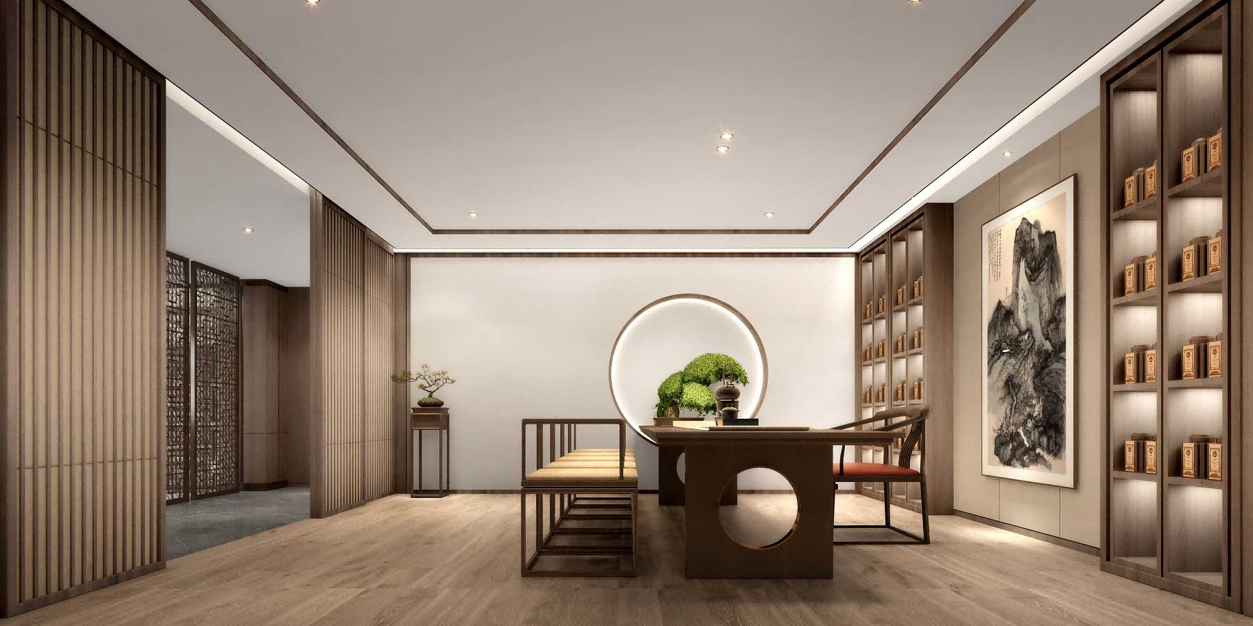 400平米新郑办公室装修设计效果图