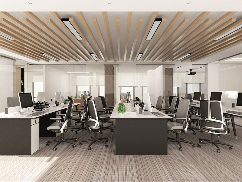 180平米新郑办公室装修设计效果图