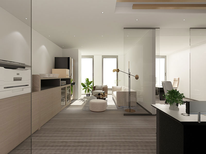 180平米新郑办公室装修设计效果图