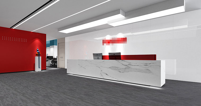 215平米新郑办公室装修设计效果图