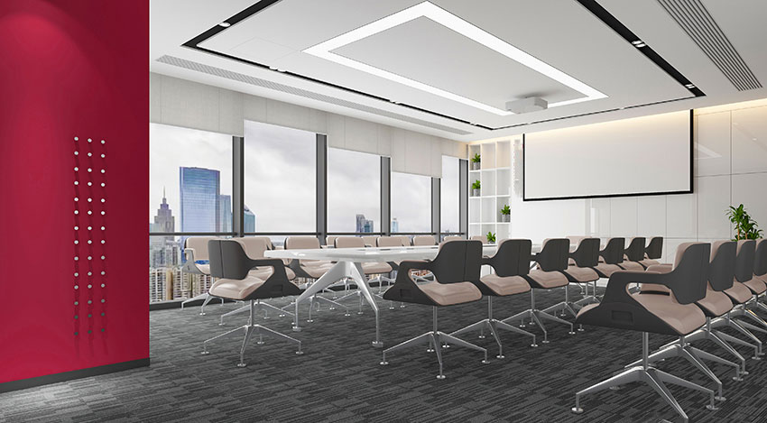 215平米新郑办公室装修设计效果图