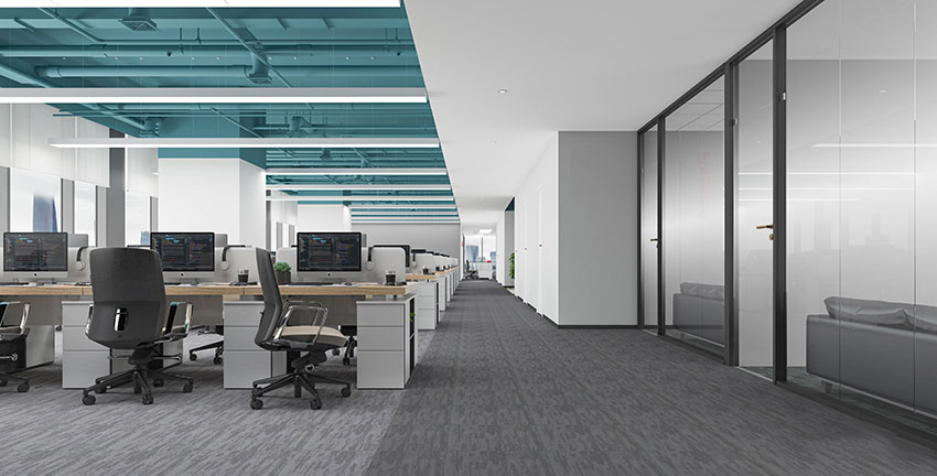 215平米新郑办公室装修设计效果图