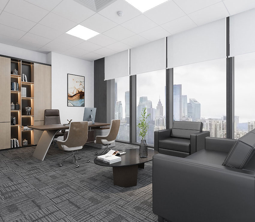 215平米新郑办公室装修设计效果图