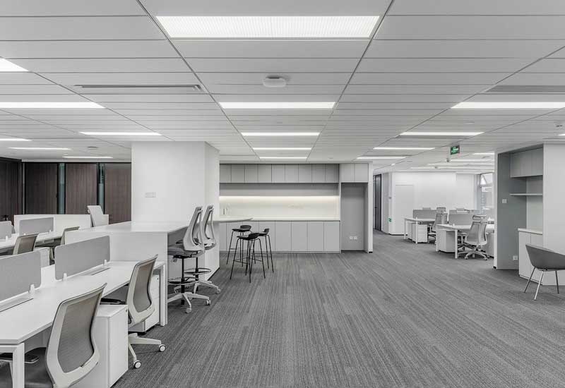 347平米新郑厂房办公室装修设计效果图