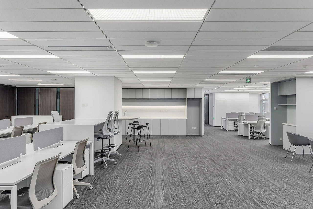 347平米新郑厂房办公室装修设计效果图