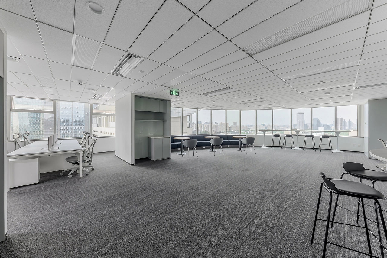 347平米新郑厂房办公室装修设计效果图