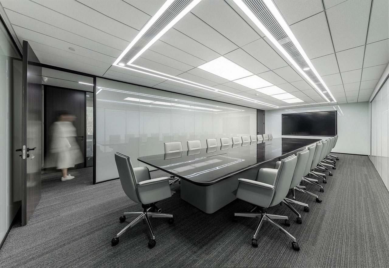 347平米新郑厂房办公室装修设计效果图