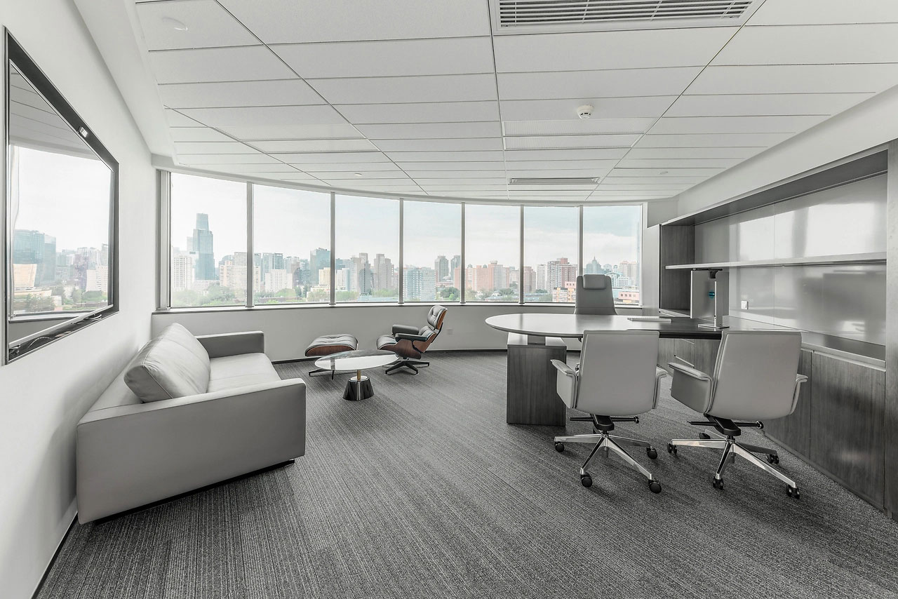 347平米新郑厂房办公室装修设计效果图