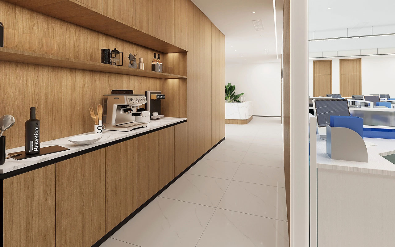 210平米新郑办公室设计装修效果图