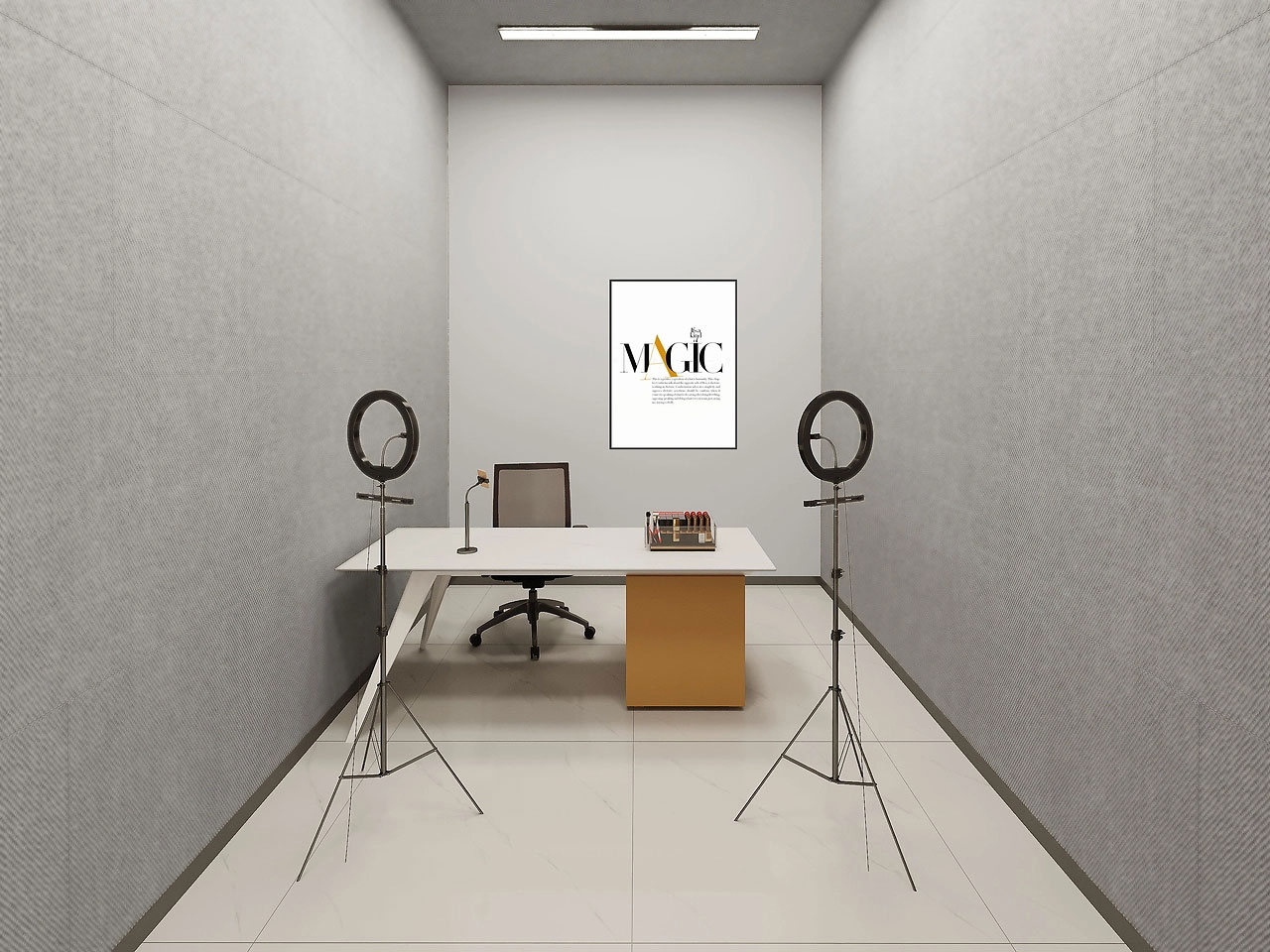 210平米新郑办公室设计装修效果图