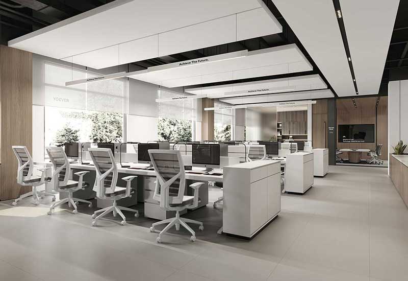 475平米新郑企业办公室设计效果图