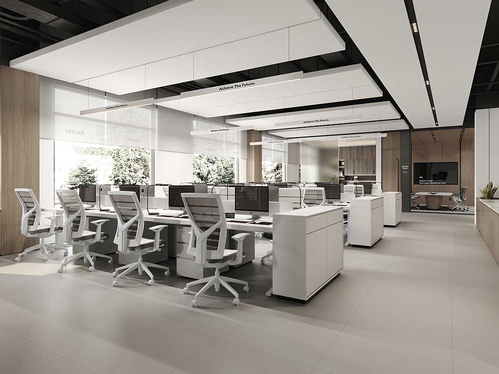 475平米新郑企业办公室设计效果图