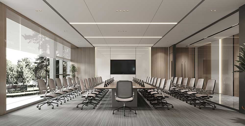475平米新郑企业办公室设计效果图