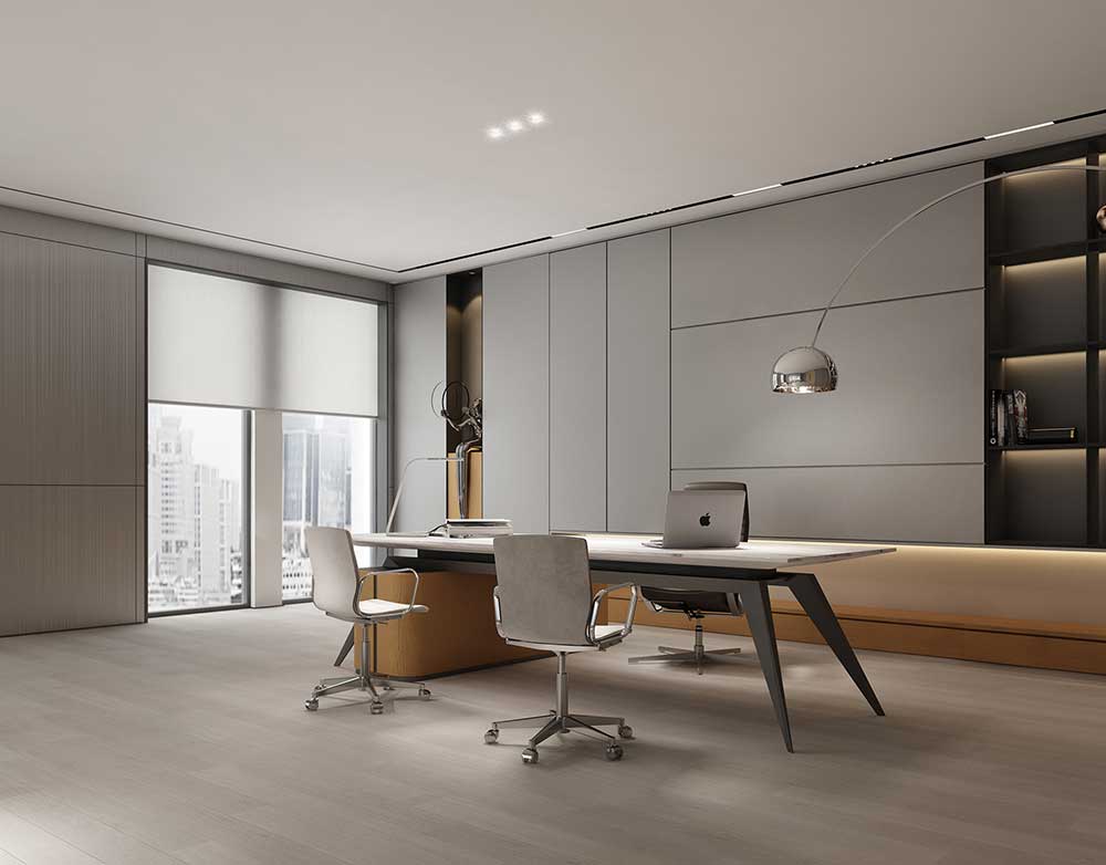 475平米新郑企业办公室设计效果图