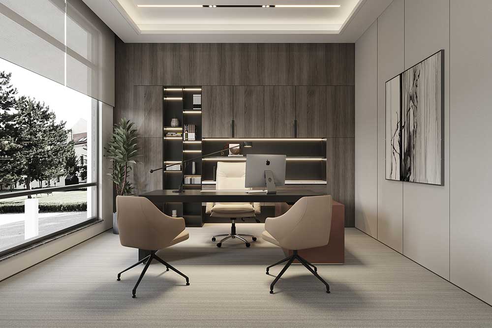 475平米新郑企业办公室设计效果图