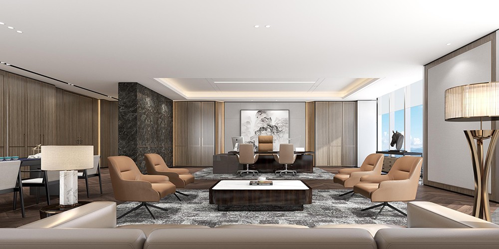 2000平米新郑办公楼装修设计效果图