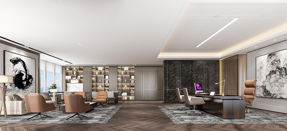 2000平米新郑办公楼装修设计效果图