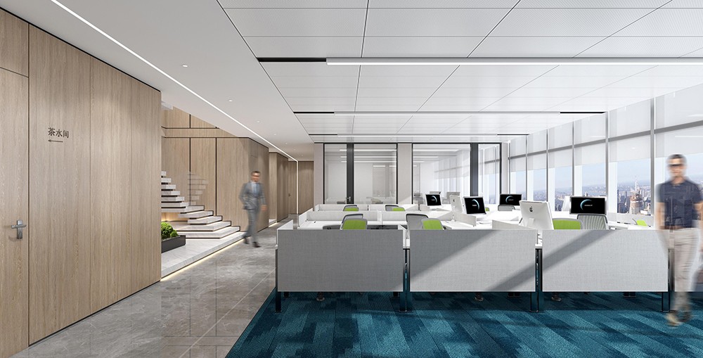 2000平米新郑办公楼装修设计效果图