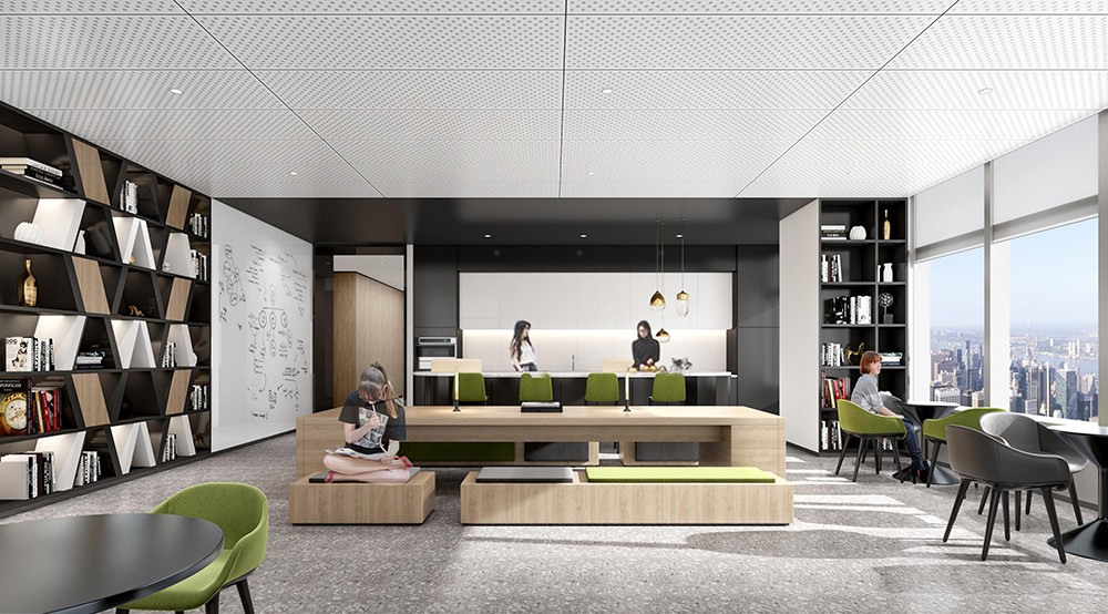 2000平米新郑办公楼装修设计效果图