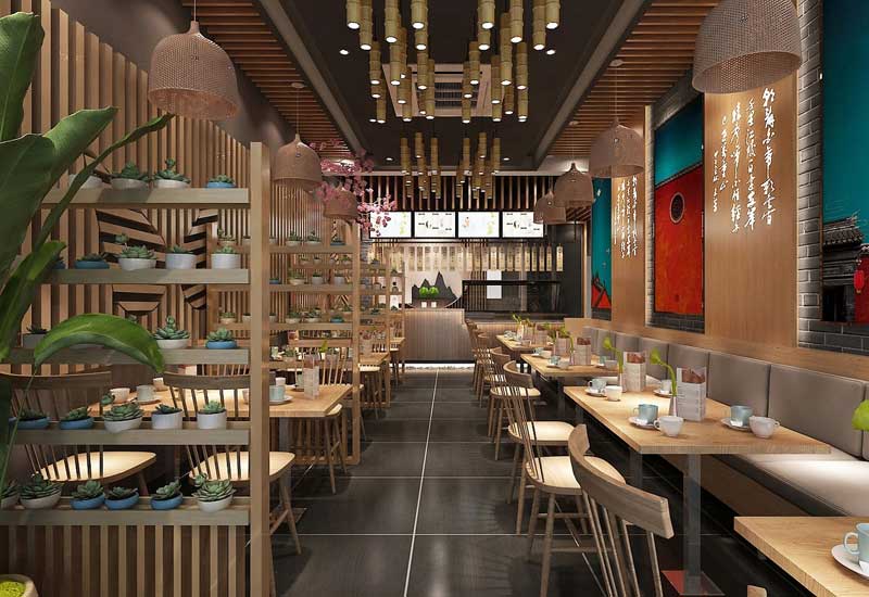 320平米新郑中餐馆装修设计效果图