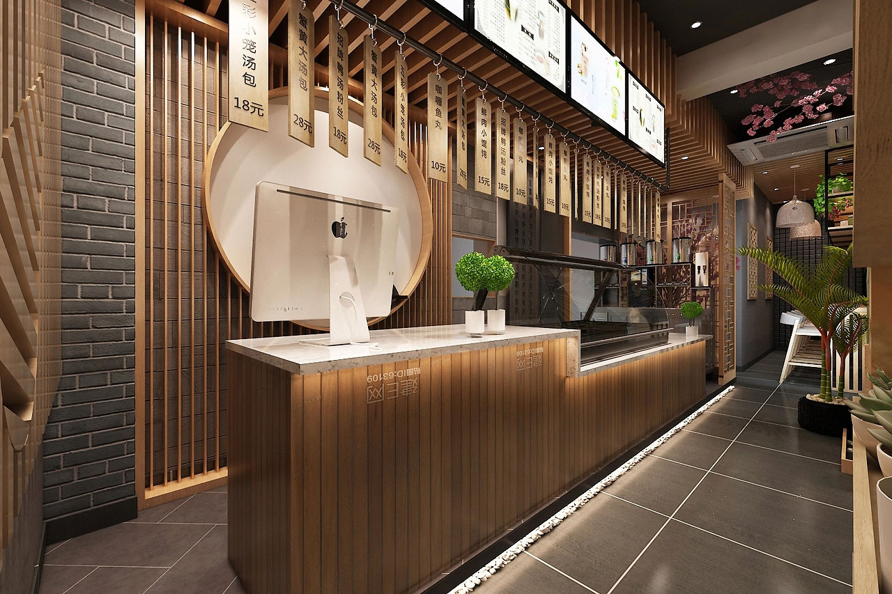 320平米新郑中餐馆装修设计效果图