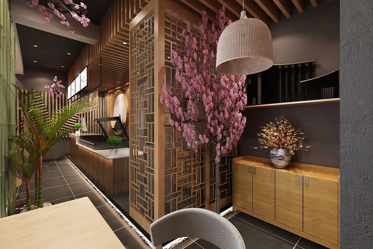 320平米新郑中餐馆装修设计效果图