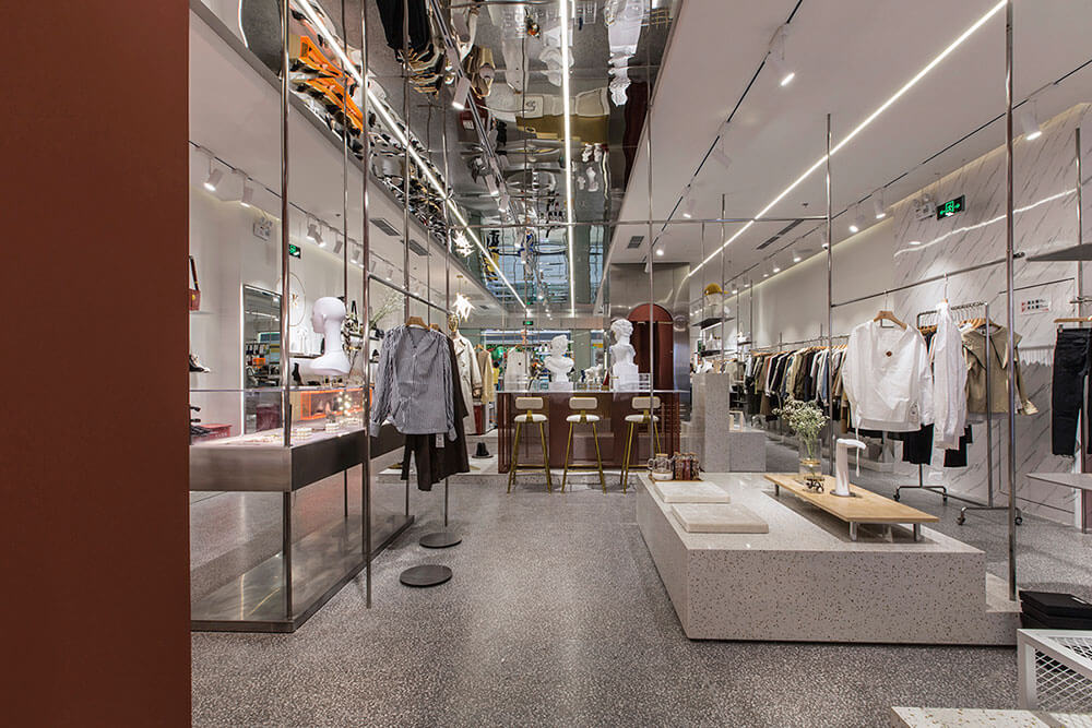 180平米新郑服装店面装修设计效果图