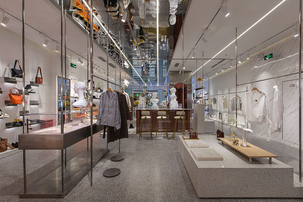 180平米新郑服装店面装修设计效果图