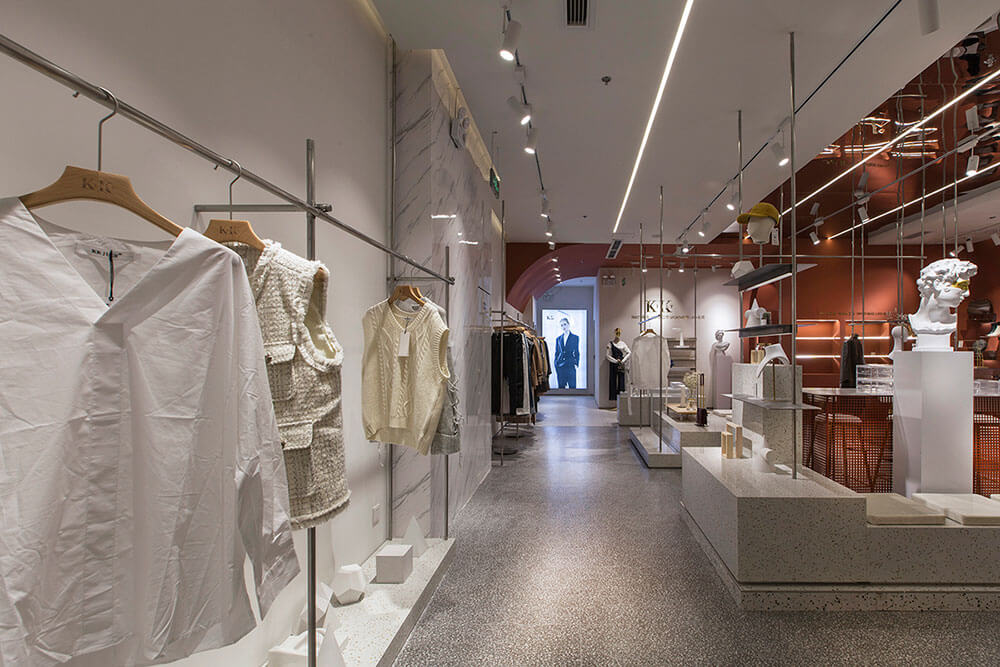 180平米新郑服装店面装修设计效果图