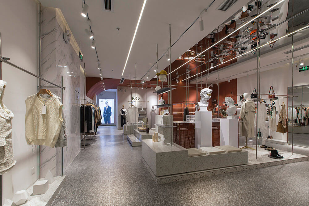 180平米新郑服装店面装修设计效果图