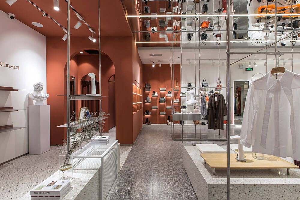 180平米新郑服装店面装修设计效果图