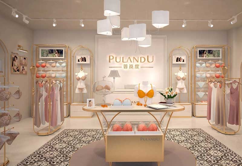 55平米新郑内衣店装修设计效果图