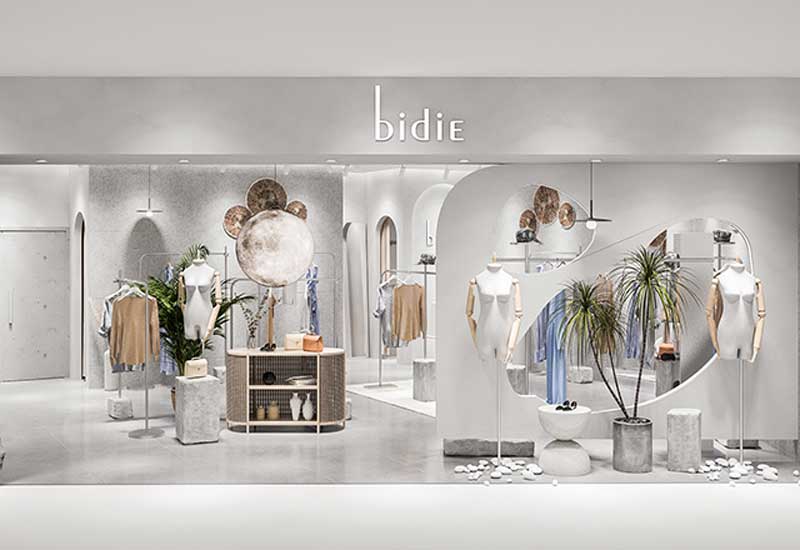 190平米新郑商场服装店装修设计效果图