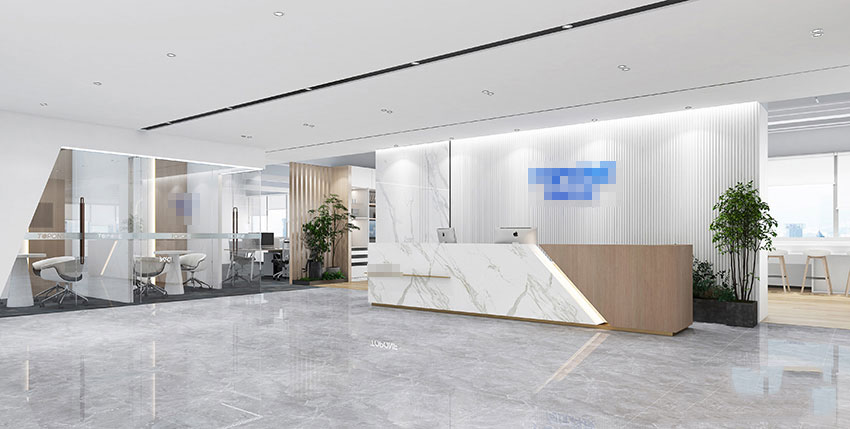 300平米新郑办公室装修设计效果图